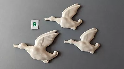 £20 • Buy New Retro - Set (B) 3 Flying Goose Geese Duck Decoration Wall Gift Present Du