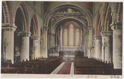 Wimborne Minster Choir F.G.O. Stuart 424 Postcard B807 • £2