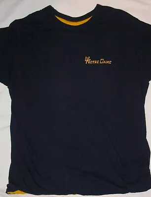 Sweet Vintage Early 1980's Champion Notre Dame Reversable T-shirt-size Large • $42