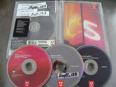 $429.95 • Buy Adobe Creative Suite 5 CS5 Design Premium For Windows Full Retai DVD Version