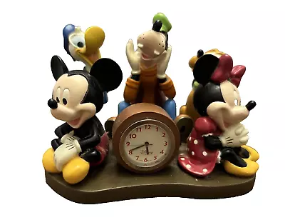 Walt Disney World Collectible Quartz Desk Clock Mickey And Friends Needs Battery • $29.85