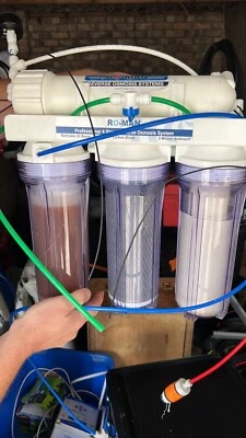 £50 • Buy Large 4 Stage Reverse Osmosis Water Filter RO System Pure Water Maker Aquarium