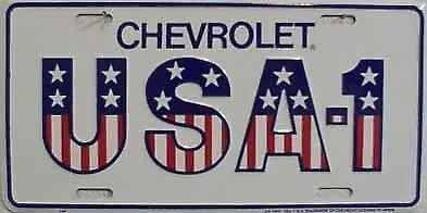 USA-1 Chevy License Plate • $14.84