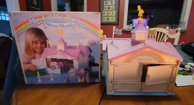 Vintage My Little Pony G1 Show Stable In BOX No Complete But Has Accessories • $129.99