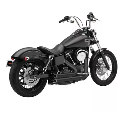 Cobra Speedster 909 Full Exhaust System Black #6708B Harley Davidson Dyna • $496.16