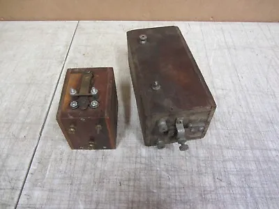 Lot Of 2 Vintage Antique Hit Miss Engine Ignition Coils Buzz Box As Is Untested • $23.99