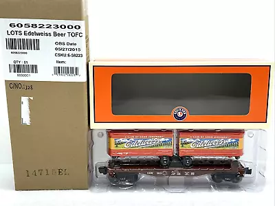 Lionel 6-58223 LOTS 2015 Chicago Great Western FC W/ Edelweiss Beer NEW O % • $76.49