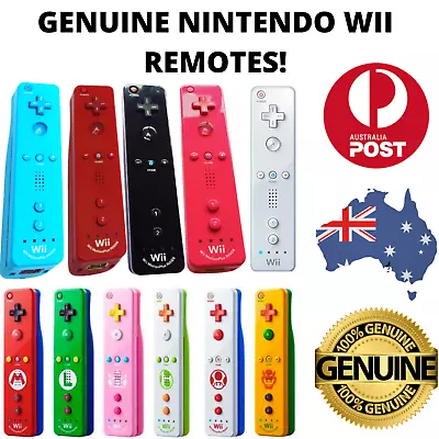 GENUINE Nintendo Wii Remote Controller! Wii U Motion Plus! 🇦🇺 FREE POST! • $49.90