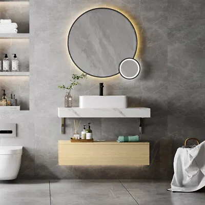 Modern Bathroom Vanity Floating Storage Cabinet W/ Ceramic Basin Sink & 1 Drawer • $359.99