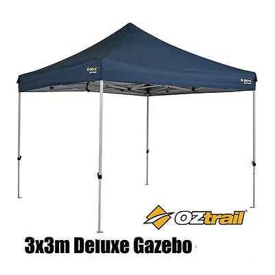 $169.99 • Buy OZTRAIL DELUXE GAZEBO 3x3m Marquee Stall Stand MARKET