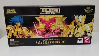 Saint Seiya Myth EX Gemini Saga God Cloth Soul Of Gold Premium Set Figure Bandai • $699