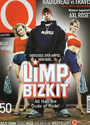 Q Music Magazine (Limp Bizkit) July 2001 • £2