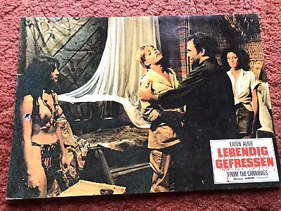 Lebendig Gefressen Aushangfoto 21x30cm EA Umberto Lenzi Eaten Alive • £8.48