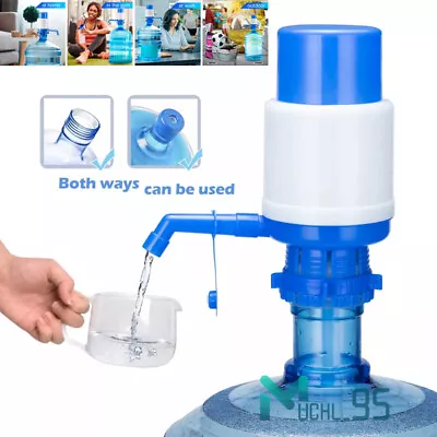 Manual Water Pump For 5 Gallon Bottle Water Dispenser Hand Pressure Water Pump • $9.99