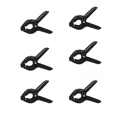 Heavy Duty Muslin Clamps 6-pack Set 4.5 Inch F Photography Backdrops/backgrounds • $13.66