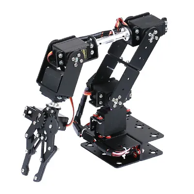 $58.66 • Buy High Quality 6DOF Mechanical Robot Arm Claw For Robotics  DIY Kit