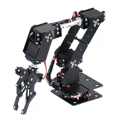 $49.73 • Buy High Quality 6DOF Mechanical Robot Arm Claw For Robotics  DIY Kit