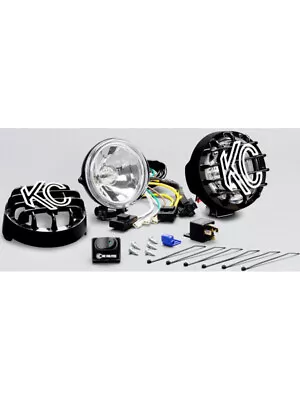 KC Hilites Light Assy Rally 400 Driving 4 Round 55W Halogen Spread Beam (490) • $384.66