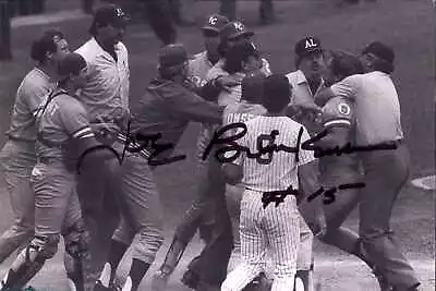 Joe Brinkman Signed 4x6 Photo MLB Umpire George Brett Pine Tar Game Autograph • $0.01