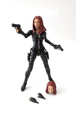 2014 Marvel Legends MCU Black Widow 6  Figure Complete Winter Soldier Mandroid • $26