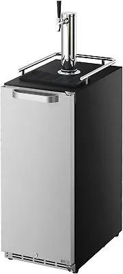 HCK 15 Inch Beverage Refrigerator / Kegerator With Beer Dispenser • $300
