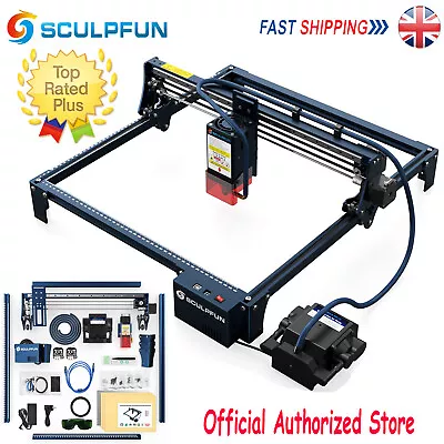 SCULPFUN S30 PRO MAX Laser Engraver 410x400mm With Automatic Air-assist System • £613.99