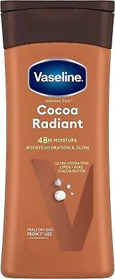  Vaseline Cocoa Radiant Body Lotion 200ml Women Hydrating Moisturizer Soft Skin  • £2.65