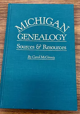 Michigan Genealogy: Sources & Resources • $30