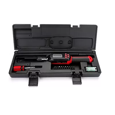 Digital Torque Screwdriver 2.66-53.1 In-lbs Set 1/4  Drive Adjustable Electronic • $48.98