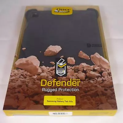 Genuine Otterbox Defender Samsung Galaxy Tab S5e Rugged Case / Cover Black - New • $77.65