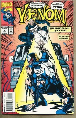 Venom Funeral Pyre #2-1993 Vf+ 8.5 Marvel Punisher • $16.79