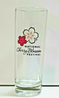 National Cherry Blossom Festival Shot Glass Travel Souvenir Tall Shooter Size  • $11.95