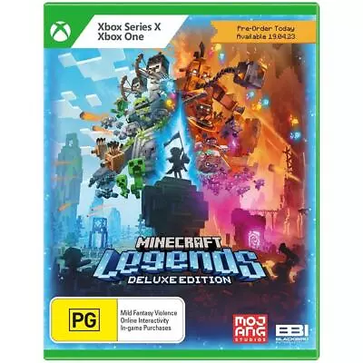 Minecraft Legends Deluxe Edition (Xbox Series X Xbox One) 10 • $77.95