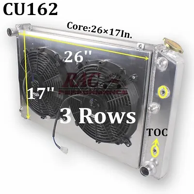 CC162 Radiator Fan Shroud For Chevy Impala Caprice Monte Carlo 305 350 1980-1985 • $195