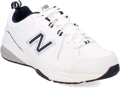 New Balance 608v5 Low White Navy Men's Training Shoes • $59.99