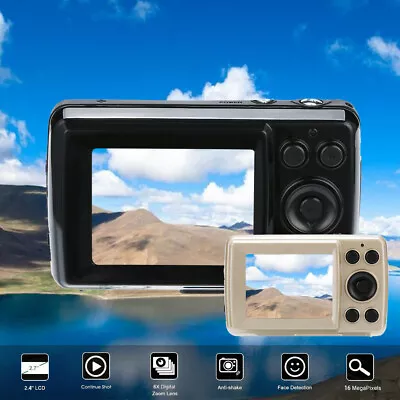 £29.88 • Buy Underwater Camera 1080p Full HD Waterproof Digital Camera 24MP Video Recorder