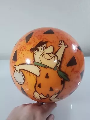 Brunswick Hanna Barbera Fred Flintstone Viz-a-ball Undrilled 12 Lb Bowling Ball • $249.99