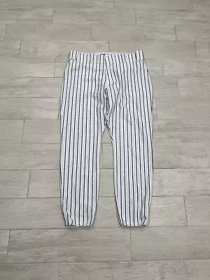 Vintage Majestic MLB Game Worn Player Worn Pinstripe Baseball Pants Adult Men’s • $59.97