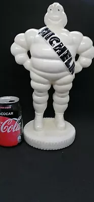 Vintage Michelin Advertising Bibendum Tire Man Mascot Plaster Sculpture 13.4  • $580