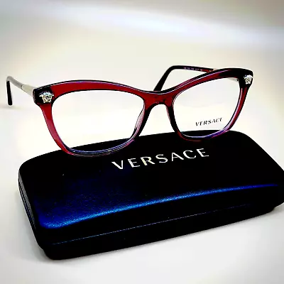 Versace VE 3224 5209 Women's Eyeglasses Frames  54-17-140mm 100% ORIGINAL • $129.47