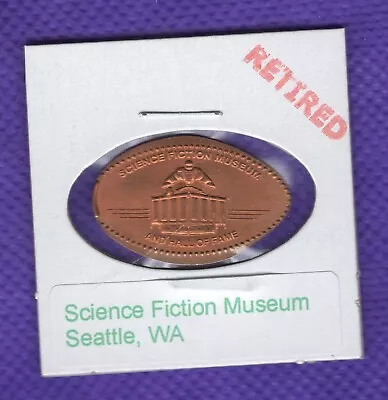 SCIENCE FICTION MUSEUM Seattle Washington Retired Elongated Pressed Copper Penny • $2.18