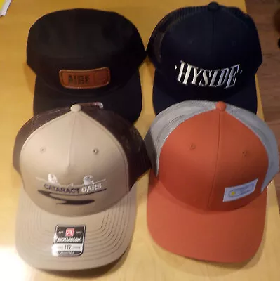 4 Diff New Rafting Trucker Hats - NRS AIRE HYSIDE CATARACT - River Raft Guide • $27
