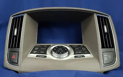 🏅  2009- 2014 Nissan Maxima Dash Gps Navigation Panel Control W/ Trim Bezel  🏅 • $78