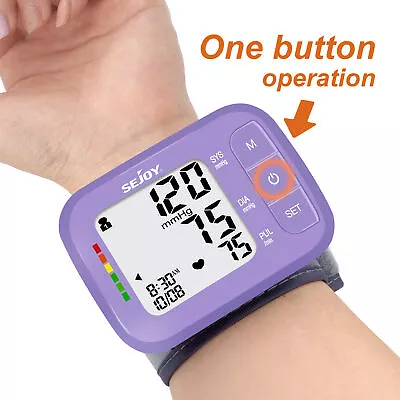 SEJOY Digital Blood Pressure Monitor Automatic BP Machine Heart Rate Monitor • $18.90