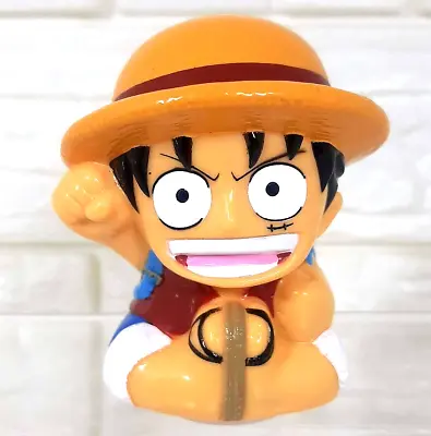 One Piece Monkey D. Luffy  Soft Vinyl Piggy Coin Money Bank Banpresto No.2 • $17