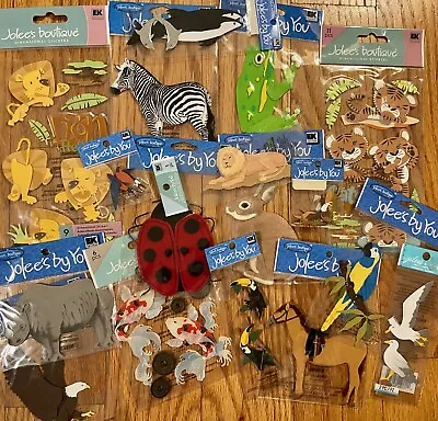 *Just Reduced! Jolee's ANIMALS & INSECTS! Some Rare! YOU CHOOSE! Ships Free! • $6.55