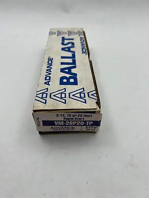 Advance VM-2SP20-TP NIB Ballast For (2)F20T12 Lamps See Pics #G15 • $18