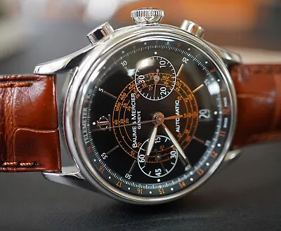 Baume & Mercier Capeland Chronograph Ref. 65542 • $217.50