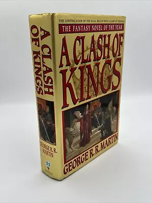George R. R. Martin A Clash Of Kings A Song Of Ice And Fire Book 2 1st Ed HCDJ • $49.99
