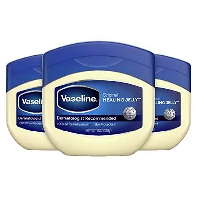 Vaseline Petroleum JellyDry Skin Relief & Protect Minor Cuts 13 Oz(Pack Of 3) • $21.72